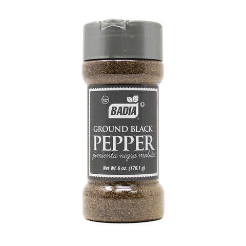 Ground Black Pepper 2oz